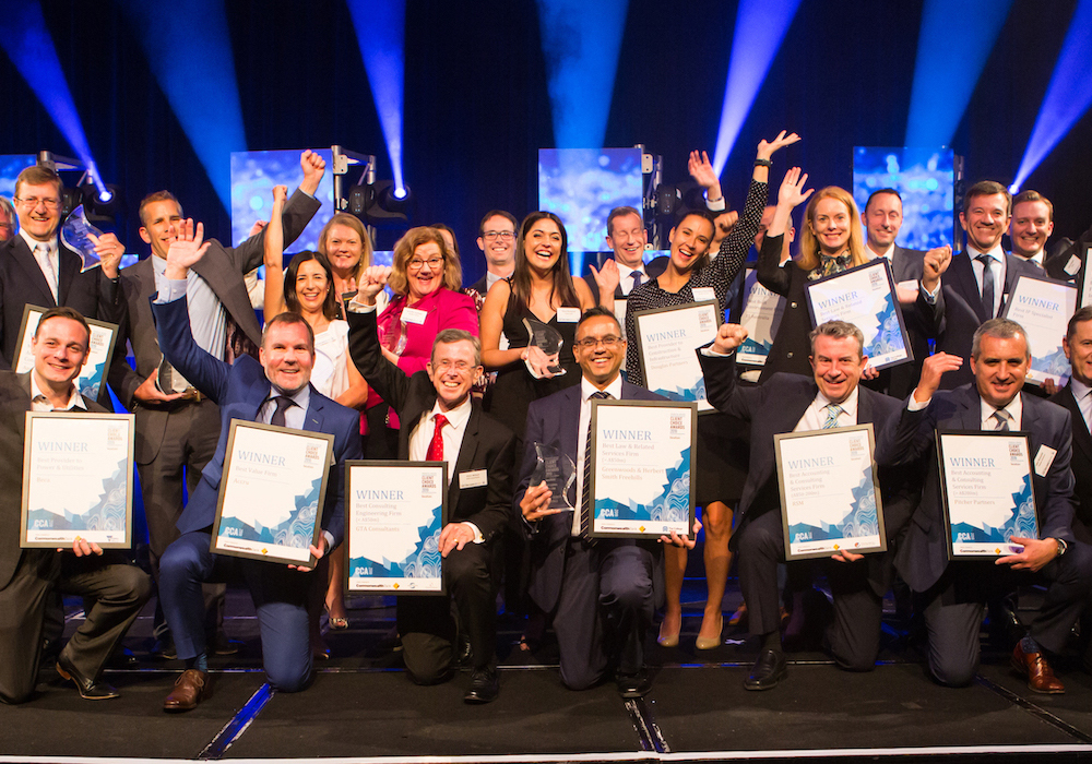 Winners of CCA2019 on Stage